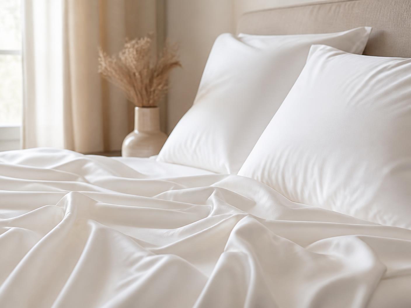 Dry sheets, calmer skin, less frizz
